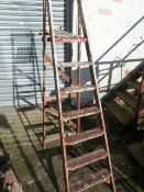 Wooden Decorating Steps