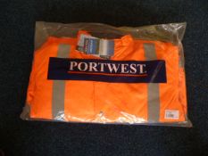 Traffic Bomber Jacket (Orange) Size: XL by Portwest