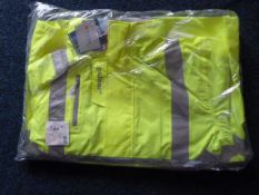 Hi-Vis Storm Coat (Yellow) Size: XL by Pulsar