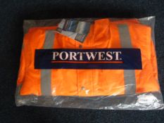 Traffic Bomber Jacket (Orange) Size: XL by Portwest