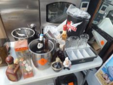 * Assortment of back bar & decorative items