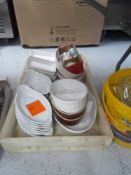 * Assortment of oven dishes