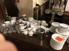 * Assortment of crockery