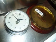 * wall clock and original ships clock