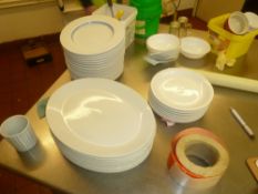 * Large amount of assorted plates