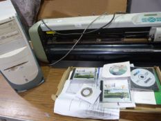 *Summacut D60/U Vinyl Cutter with Tower & Software