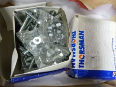 *Two Boxes of 10x75 Carriage Bolts