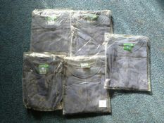 Five Eki Polo Shirts (Dark Navy) Size: Medium