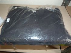 Twelve Black Polos Size: M