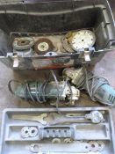 *Toolbox Containing Two Grinder/Polishers and Fitt