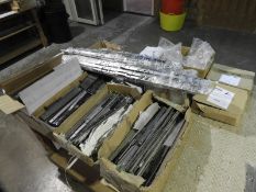 *Quantity of UPVC Window Hinges, Locking Strips, Window Furniture, etc.