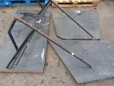 Security Roof for a Mini Digger