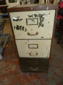 *Three Drawer Filing Cabinet