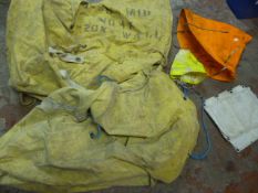 Canvas Marquet/Dinghy Bag and Hi-Vis Warning Canva