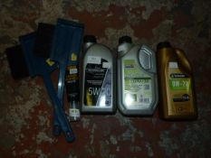 *Three 1L Bottles of Oil, Tube of Carbon Assembly