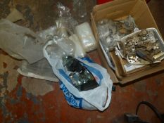 Box of Brick Ties, Cupboard Hinges, Corner Protect