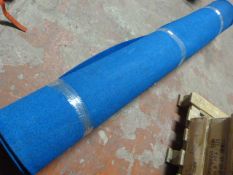Roll of Blue Carpet 206cm Long