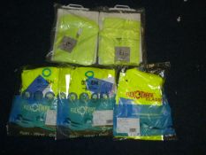 Five Assorted Hi-Vis Jackets Sizes: Medium and XL