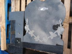 *Heart Gravestone with Base