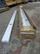 *Box of Six 25mm Aluminium Venetian Blinds 132x60c