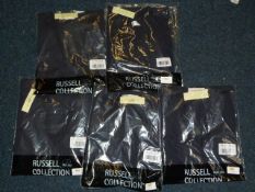 Five Brussel Collection Ladies V-Neck Cardigans (French Navy) Size: XS