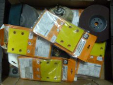 *Box of Sandpaper and Grinding & Polishing Discs