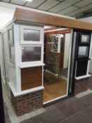 *Display Unit Comprising of Various UPVC Windows, Sliding Patio Doors and Paneling