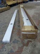 *Box of Six 25mm Aluminium Venetian Blinds 132x60c