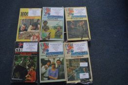 Set of Six New Avengers Paperback Novels 1970's