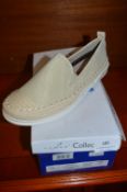 Lunar Collection Ladies Shoes (Beige) Size: 5