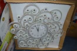 *Decorative Quartz Wall Clock