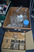 Box of Glassware