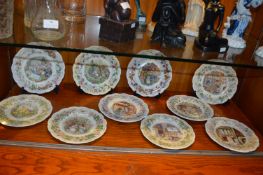 Ten Royal Doulton Brambly Hedge Wall Plates