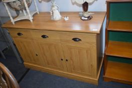 Light Oak Effect Sideboard