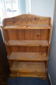 Four Height Pine Bookshelf
