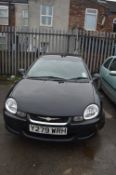 Chrysler Neon 2.0i 16V (Black) Reg: Y279 WRH (No Mot)