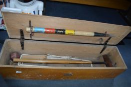 Tournament Croquet Set