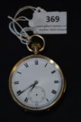 Gents 9ct Gold Pocket Watch