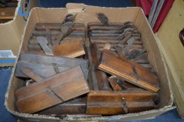 Box of Picture Framers Victorian Moulding Planes