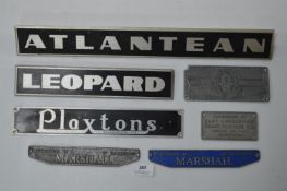 Seven Bus/Coach Badges
