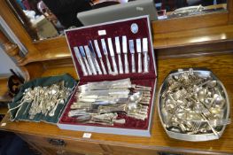 Canteen of Silver Plated Cutlery by Howsley & Sons of Sheffield