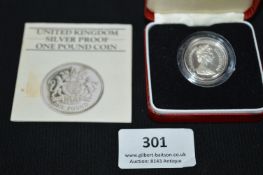 Royal Mint Silver Proof £1 Coin 1983