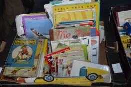 Box of Vintage Children's Annuals etc.