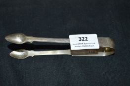 Hallmarked Silver Sugar Tongs