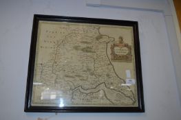 Map of the East Riding of Yorkshire by Robert Morden