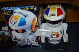 Scooter Radio Controlled Robot with Box