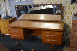 G-Plan Teak Mirrored Back Dressing Table