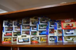 Thirty Diecast Model Advertising Vehicles