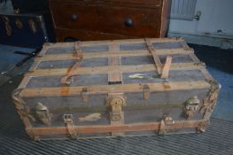 American Steamer Trunk