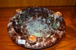 West German Pottery Fruit Bowl